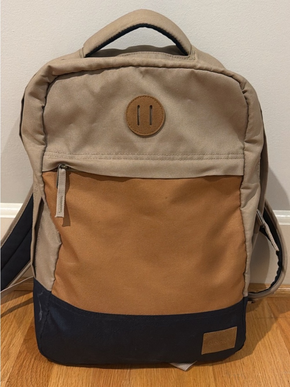NIXON 18L Tan/Navy Canvas Backpack